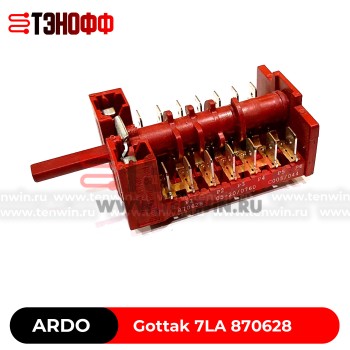 Переключатель духовки Nardi, Ardo, Candy - 7 режимов Gottak 870628