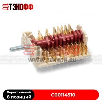 Переключатель режимов Dreefs 11HE119 духового шкафа indesit
