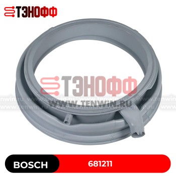 Манжета (резина) люка Bosch, Siemens 681211 стиральной машины (772663)
